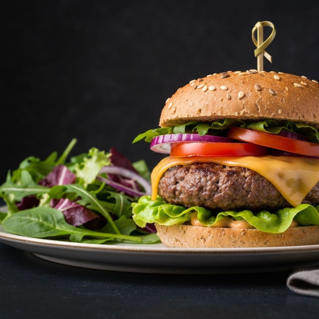 Heerlijke gezonde burger